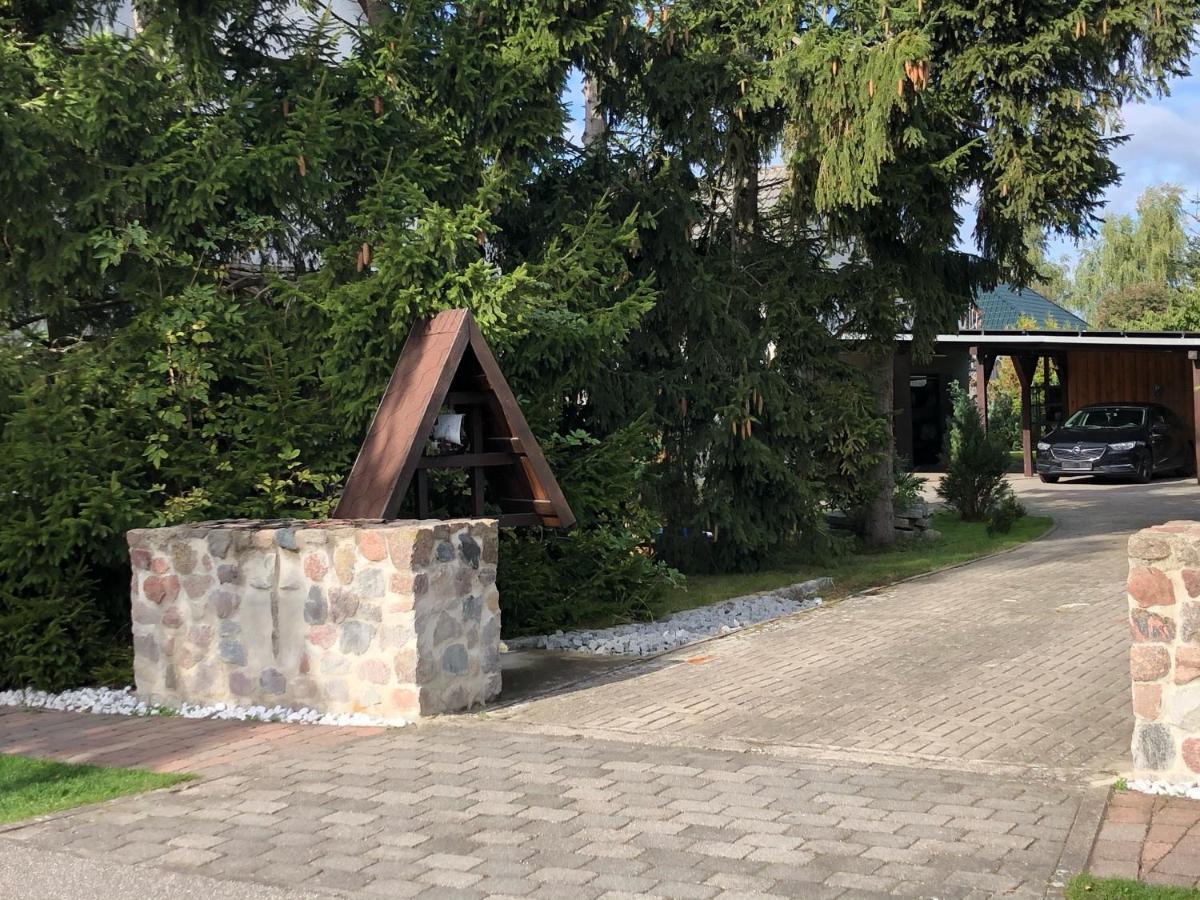 Stettiner Haff Nebengebaeude Villa Mönkebude Buitenkant foto