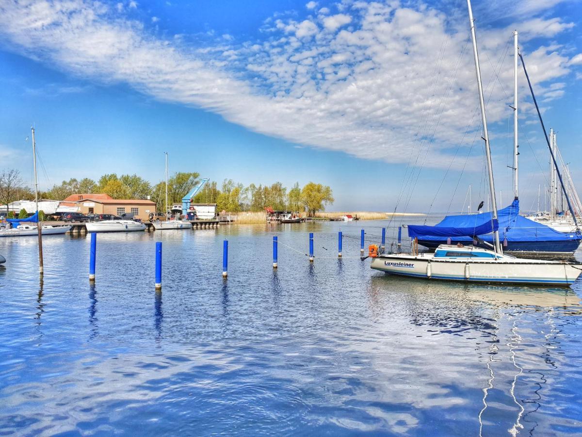 Stettiner Haff Nebengebaeude Villa Mönkebude Buitenkant foto