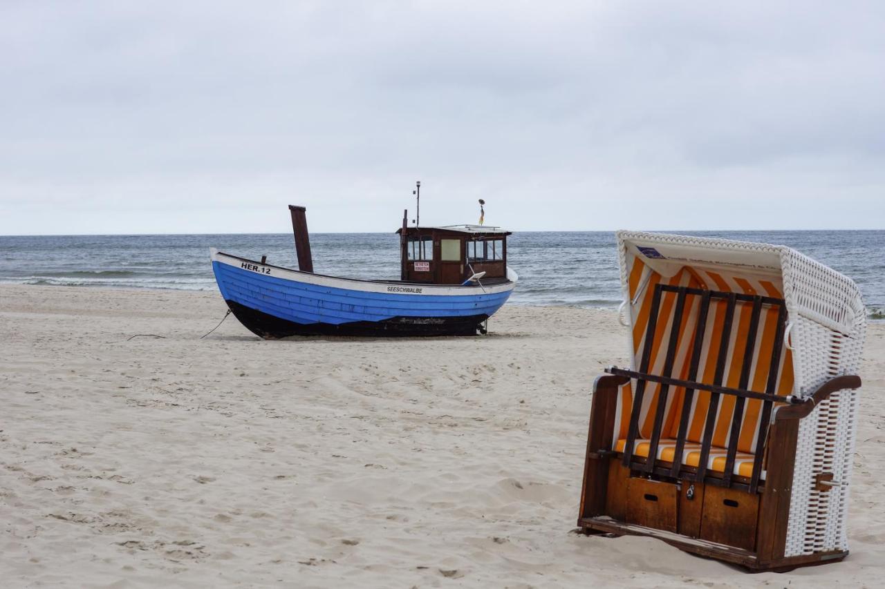 Stettiner Haff Nebengebaeude Villa Mönkebude Buitenkant foto