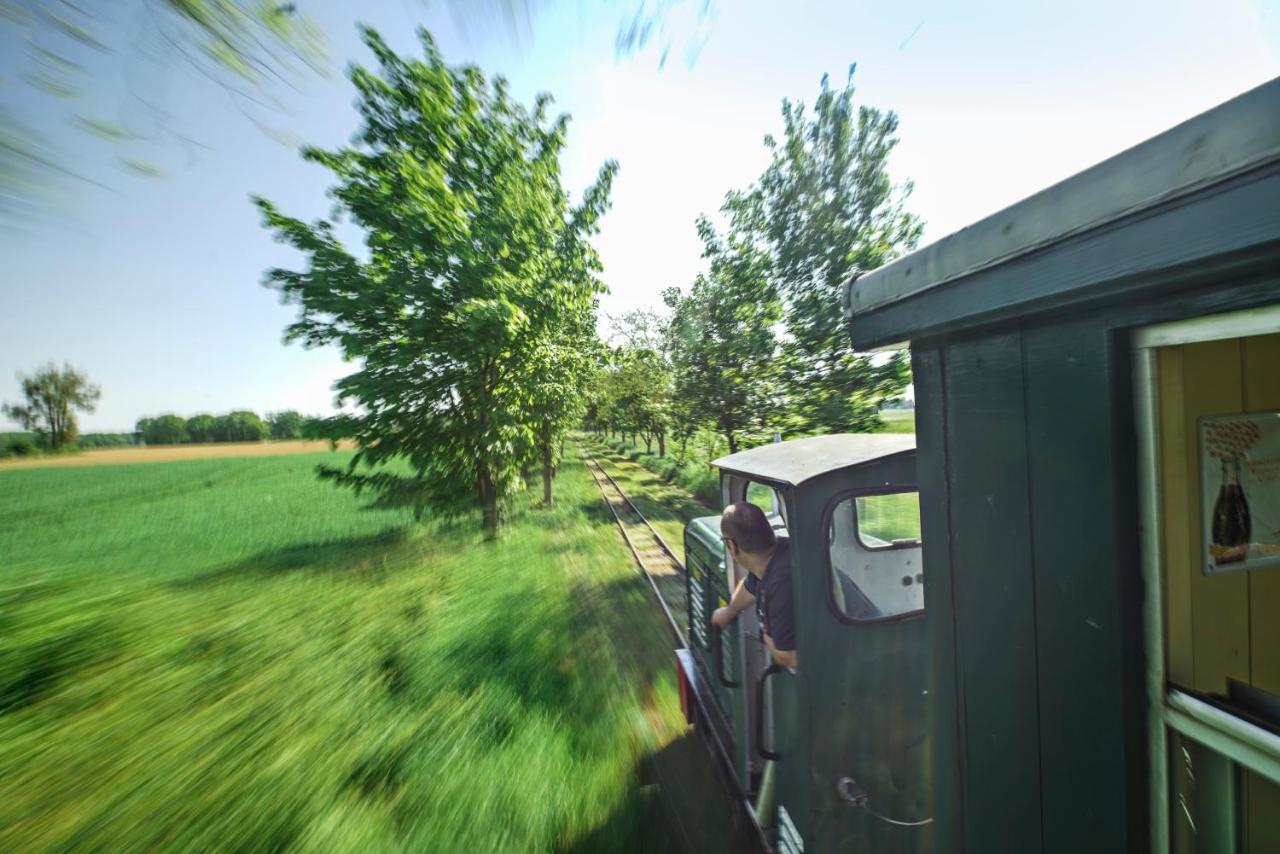 Stettiner Haff Nebengebaeude Villa Mönkebude Buitenkant foto