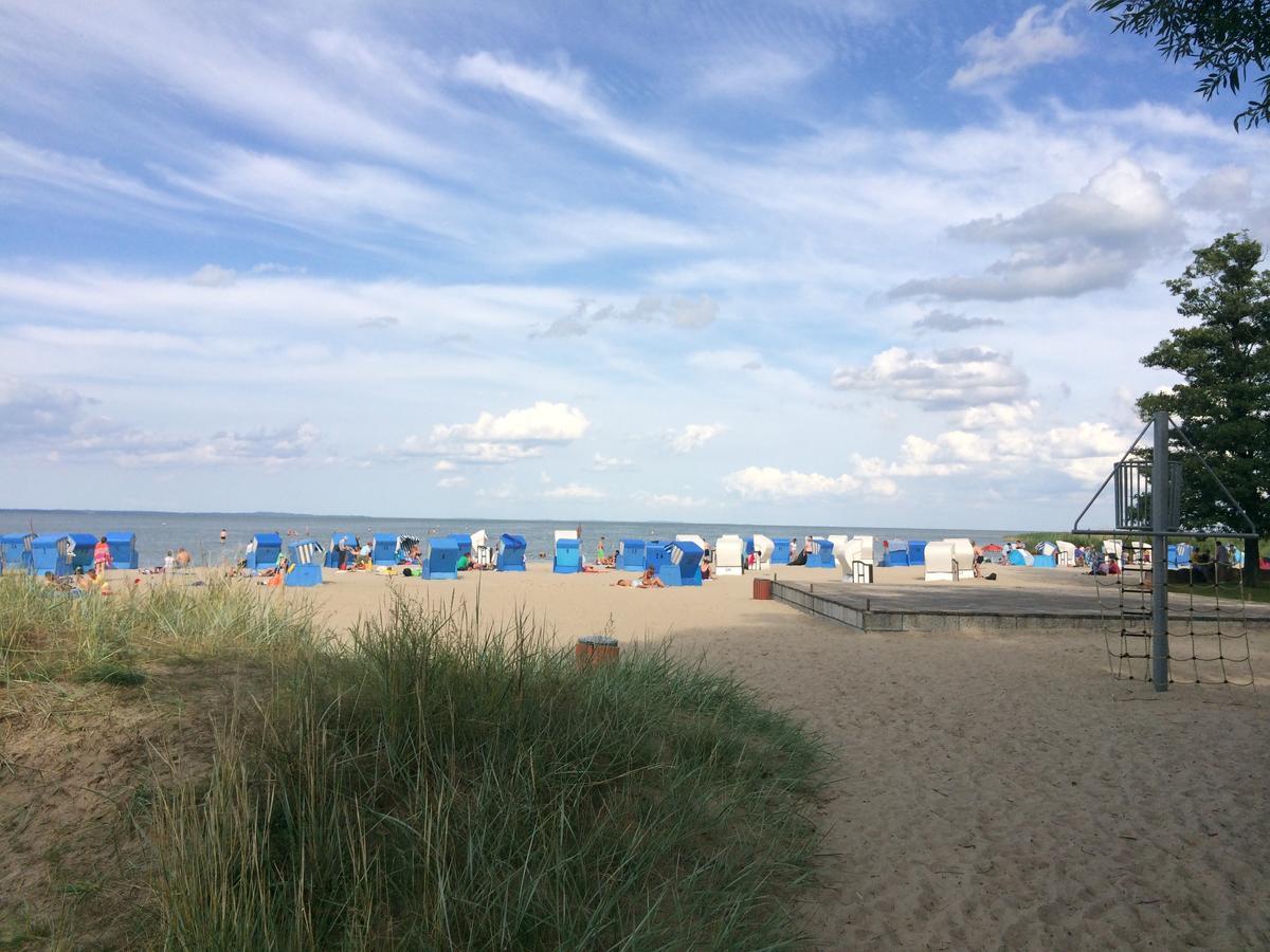 Stettiner Haff Nebengebaeude Villa Mönkebude Buitenkant foto