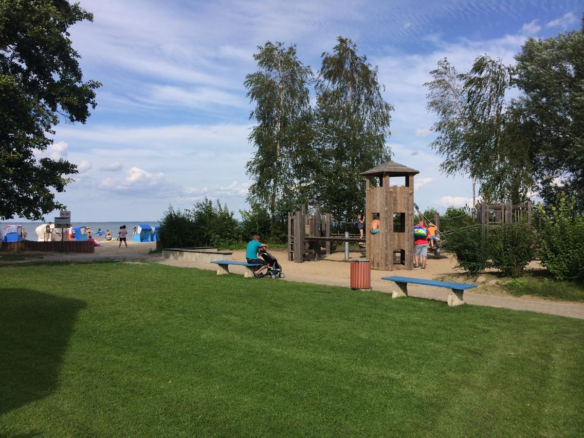 Stettiner Haff Nebengebaeude Villa Mönkebude Buitenkant foto