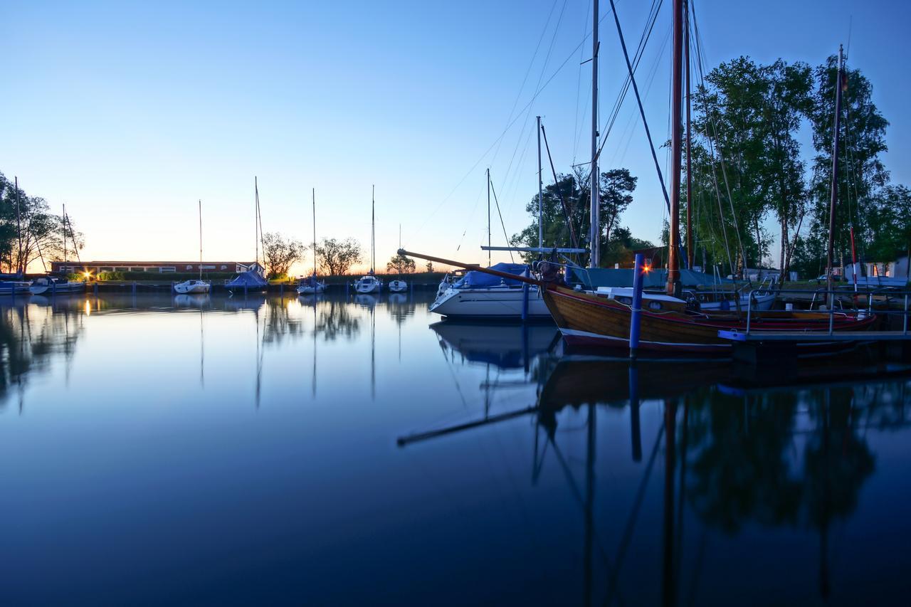 Stettiner Haff Nebengebaeude Villa Mönkebude Buitenkant foto