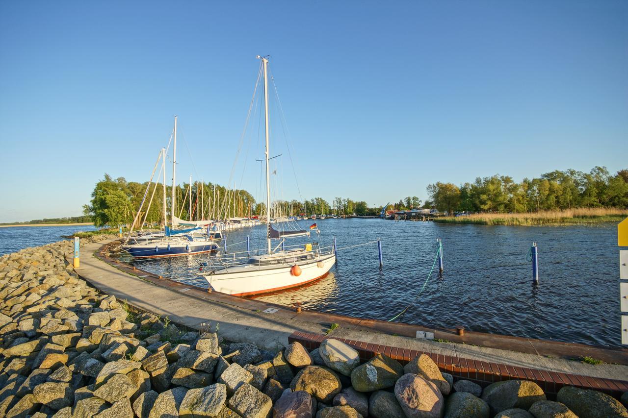Stettiner Haff Nebengebaeude Villa Mönkebude Buitenkant foto